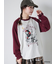 【Disney】ナイトメアー・ビフォア・クリスマス/ラグランTシャツ