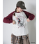 【Disney】ナイトメアー・ビフォア・クリスマス/ラグランTシャツ