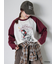 【Disney】ナイトメアー・ビフォア・クリスマス/ラグランTシャツ