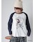 【Disney】ナイトメアー・ビフォア・クリスマス/ラグランTシャツ