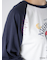 【Disney】ナイトメアー・ビフォア・クリスマス/ラグランTシャツ