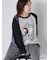 【Disney】ナイトメアー・ビフォア・クリスマス/ラグランTシャツ