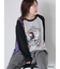 【Disney】ナイトメアー・ビフォア・クリスマス/ラグランTシャツ