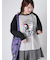 【Disney】ナイトメアー・ビフォア・クリスマス/ラグランTシャツ