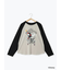 【Disney】ナイトメアー・ビフォア・クリスマス/ラグランTシャツ