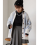 アーガイル柄カーディガン