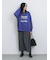 ジグザグ柄フリンジナロースカート