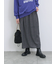 ジグザグ柄フリンジナロースカート