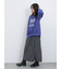ジグザグ柄フリンジナロースカート