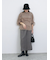 ジグザグ柄フリンジナロースカート