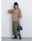 ジグザグ柄フリンジナロースカート
