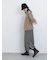 ジグザグ柄フリンジナロースカート