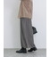 ジグザグ柄フリンジナロースカート
