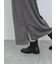 ジグザグ柄フリンジナロースカート