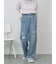 【ECO DENIM】ウエストフリルパンツ