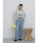 【ECO DENIM】ウエストフリルパンツ