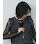 【ECO DENIM】ショルダーフリルベスト