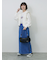 【ECO DENIM】ショルダーフリルベスト