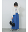 【ECO DENIM】ショルダーフリルベスト