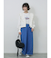 【ECO DENIM】ショルダーフリルベスト