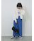 【ECO DENIM】ショルダーフリルベスト