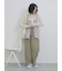 フロントジップドロストビスチェ