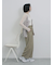 フロントジップドロストビスチェ