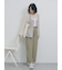 フロントジップドロストビスチェ