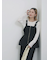 フロントジップドロストビスチェ