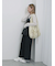 フロントジップドロストビスチェ