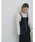 フロントジップドロストビスチェ