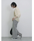 フロントジップドロストビスチェ