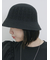 透かし柄ニットバケットハット