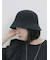 透かし柄ニットバケットハット