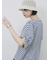 透かし柄ニットバケットハット