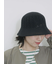 透かし柄ニットバケットハット