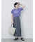 サイドラメラインスカート