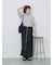 サイドラメラインスカート