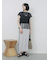 サイドラメラインスカート