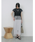 サイドラメラインスカート