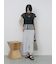 サイドラメラインスカート