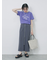 サイドラメラインスカート