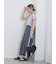 サイドラメラインスカート