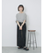 サイドラメラインスカート