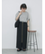 サイドラメラインスカート
