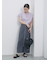 サイドラメラインスカート