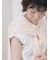 ハシゴレース付きフレンチTシャツ