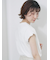 ハシゴレース付きフレンチTシャツ