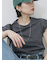 ハシゴレース付きフレンチTシャツ
