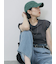 ハシゴレース付きフレンチTシャツ